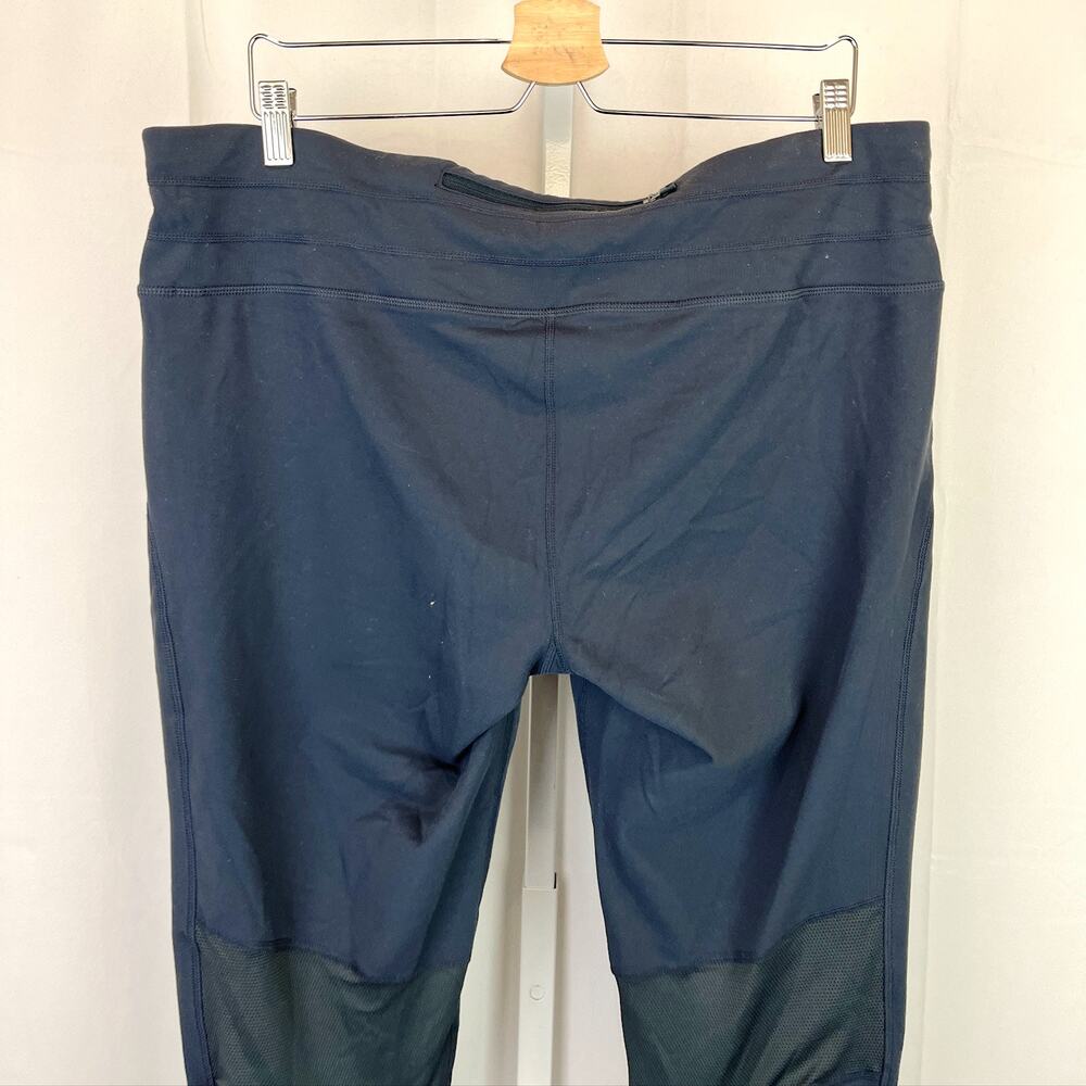 ATHLETA  2X Plus Relay Tights 903959 Reflective Mesh Panel Reflective Dark Gray - Picture 6 of 9